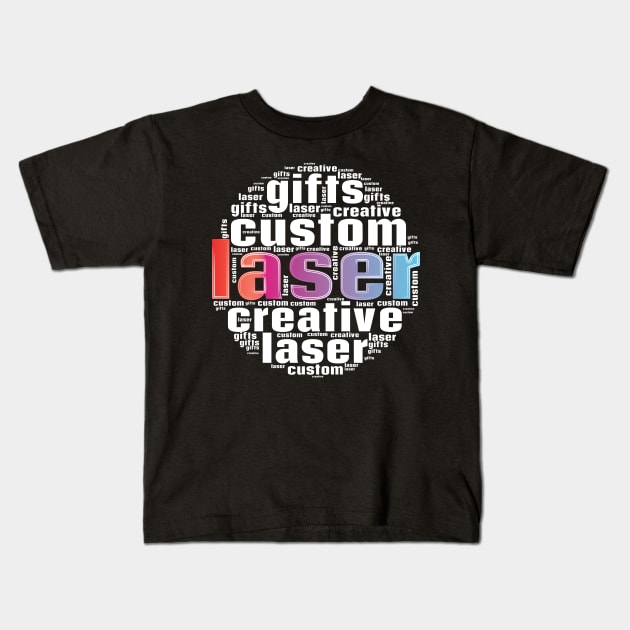 Laser hobby Kids T-Shirt by Nice Surprise